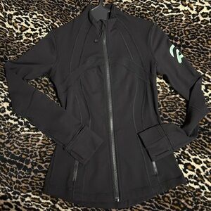 Lululemon define jacket black with peloton logo